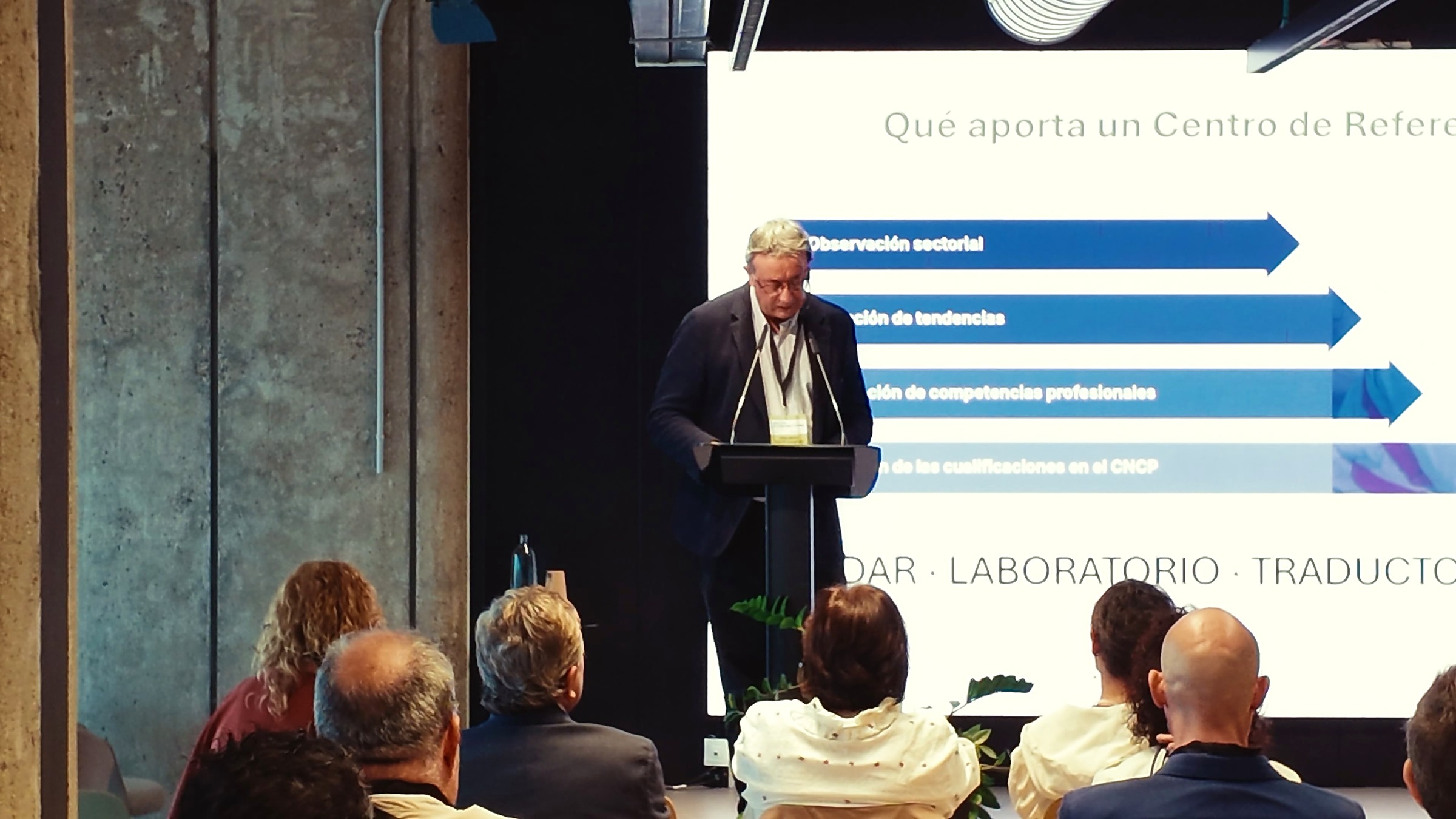 Juan Jesús Martín Chamoso presenta el papel de los CRN