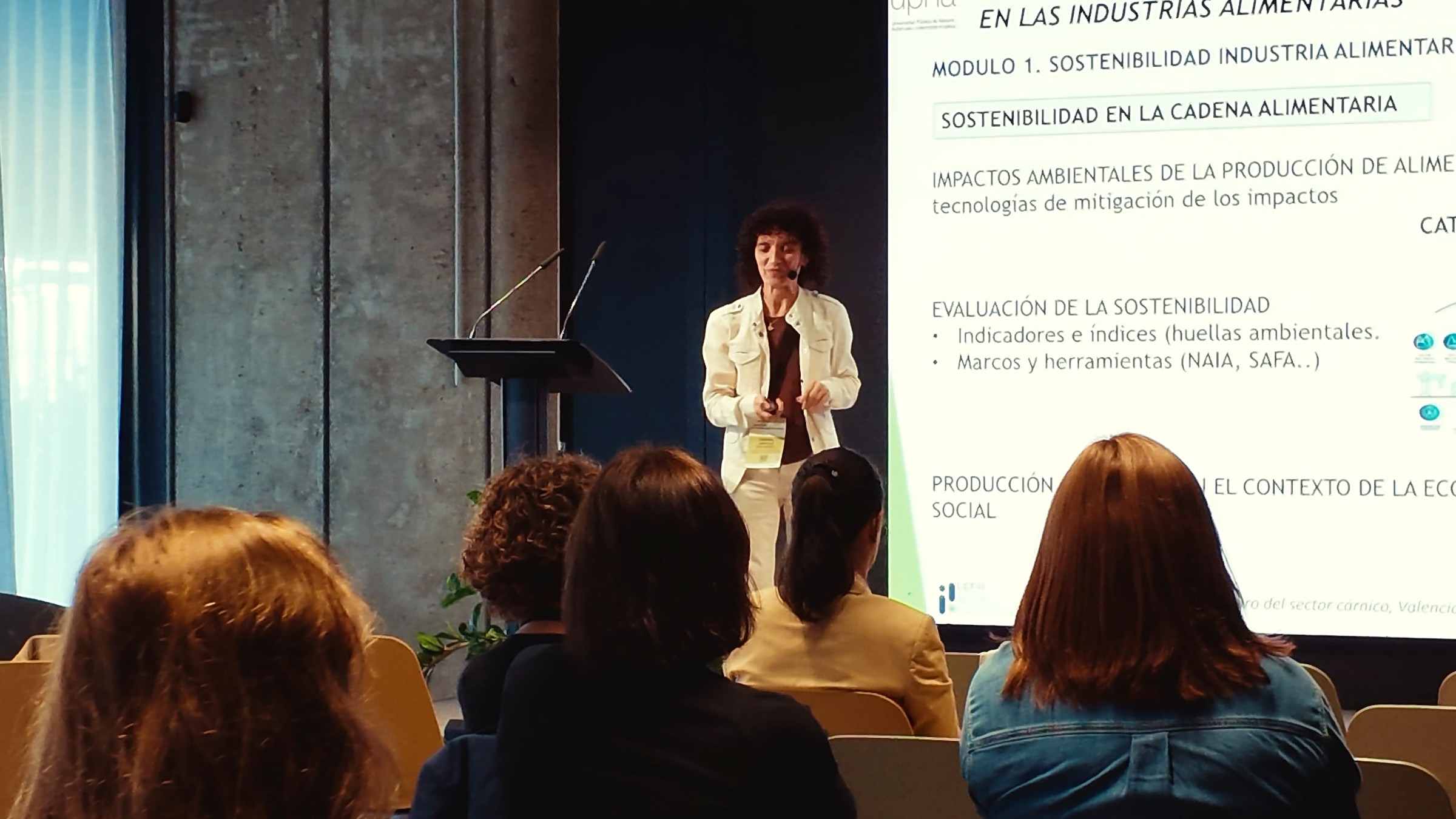 Cristina Arroqui: formar para sistemas alimentarios sostenibles